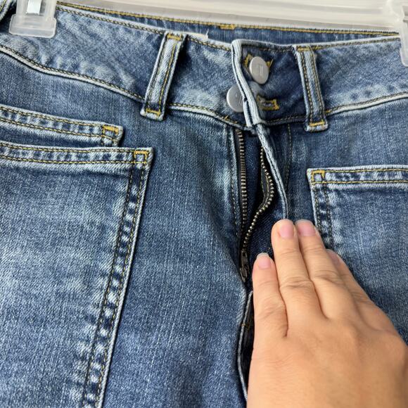 The Wanderer Mid-Rise Relaxed Jeans by Pilcro, 25 Petite - Picture 4 of 6